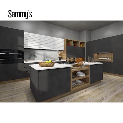 China Sammys Import Waterproof Kitchen Cupboard Acrylic Cabinet With Smart System for sale