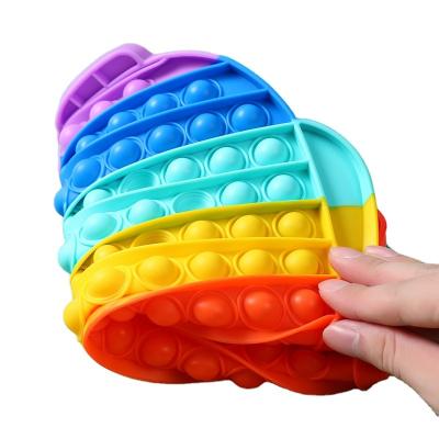 China Temperature resistance -40 â „ ƒ at 230â „ ƒ Bubble Owl Checkerboard Fingertip Sensual Anti-pressure Thrust Silicone Toy Relaxation for sale