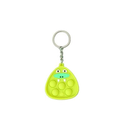 China Temperature resistance -40 â „ ƒ at 230â „ ƒ Brand New High Quality Mini Cartoon Animal Figure 3D Kawaii Soft Rubber Key Chain for sale