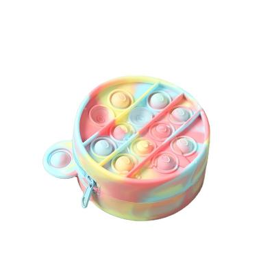 China Temperature resistance -40 â „ ƒ at 230â „ ƒ Latest Popular Children's Fashion Solid Color Puzzle Coin Purse for sale