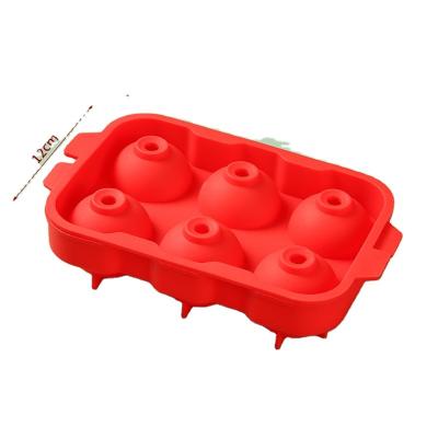 China Sustainable Brand New High Quality Ice Cube Tray Square Box Round Ice Hockey Mold for sale