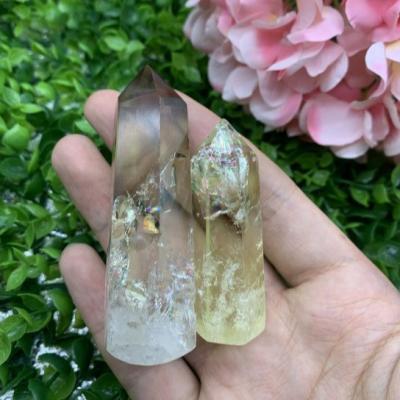 China Wholesale High Quality Natural China Tower Obelisk Wand Stone Citrine Obelisk For Healing Crystals for sale