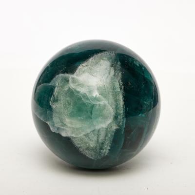 China High Quality Polished Natural Decor Crystal Blue Fluorite Sphere For Bulk Wholesale From China for sale