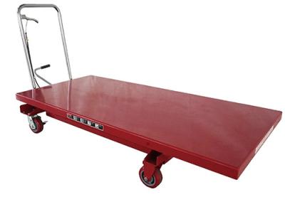 China Hydraulic Mobile Scissor Lift Table Carts Platform Trolley Customised for sale