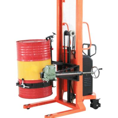 China Compact Walkie Hand Pallet Stacker Truck 24V accu aangedreven 280kg Te koop