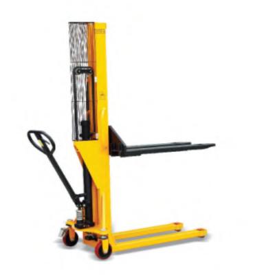 China Warehouse Counterbalance Handing Straddle Pallet Stacker 500kg OEM for sale