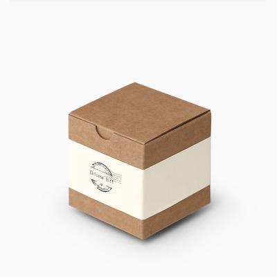 China Recyclable Luxury Custom Logo Small Logo Gift Recycled Cosmetic Packaging Paper Box for sale