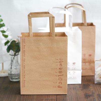 China Recyclable Luxury Custom Size Package Paper Handle Paper Bag Kraft Paper Shopping Bag for sale