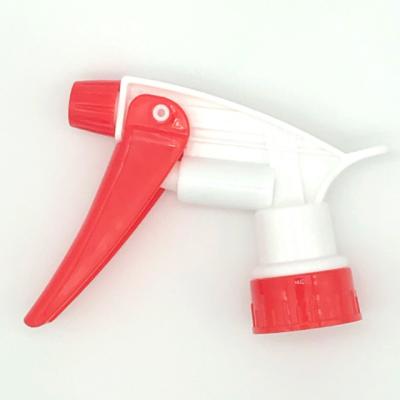 China Non-refillable Square Plastic Gun Nozzle Hand Button Multicolor Spray Nozzle Can Be Customized Trigger Sprayer D Gun for sale