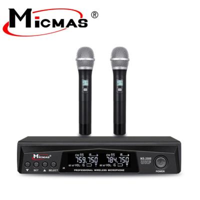 China Professional Professional Headset Microphone Micmas Microfone Wireless Microphones With CE Certificate for sale