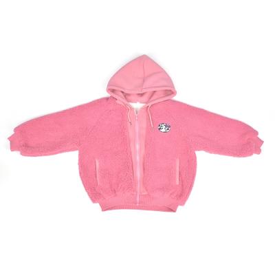 China Longxi Child's Hoodies Anti-wrinkle Outwear Custom Warm Cardigan Jacket Zipper Fleece Coat for sale