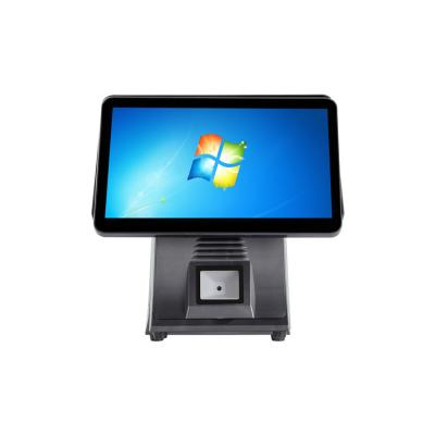 China New SDK Supermarket 15.6inch Touch Screen POS All In One Touch Windows POS Machine Touch POS Desk System For Restaurant for sale