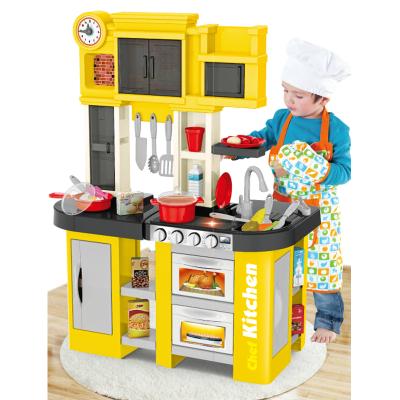 China A great kitchen toy for kids girls water to work a big size baby kitchen toy cooking set for kids girls for sale