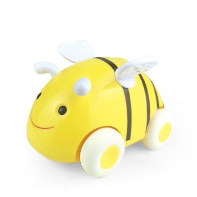 China Car With Light And Music Best Selling Plastic Fiction Baby Toy Cars Cartoon Bee With Light And Music for sale