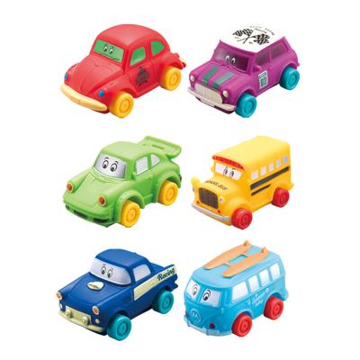 China Mini Cars for Kids Baby Toys Custom Mini Silicone Vinyl Toy Cars for Kids for sale