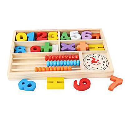 China Wooden Toy Nordic Style Abacus Beads Wooden Abacus Kids Educational Wooden Abacus Math Toys for sale