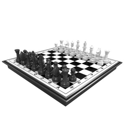 China Chess Board Game 2 in 1 International Chess and Flying Chess Kids Playing Chess Board Set Game for sale