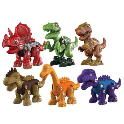 China New toys 2021 new 2021 children toys diy disassemble dinosaur assembly kit model toy for children for sale