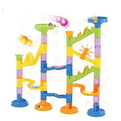 China DIY Building Blocks 42pcs Building Blocks Jigsaw Puzzle Kids DIY Play Set Marble Run Set for sale