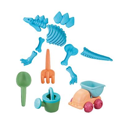 China Sand toys Shantou summer toys eco sand play set cool beach with dinosaur skeleton toy for sale