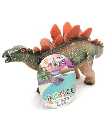 China Educational 6 pieces of the 2021 85*35*98cm new soft rubber 3d dinosaur model toy for sale