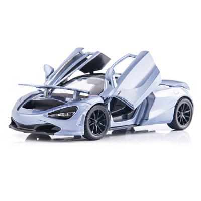 China 1:32 Small Metal Pull Back Rc Car Alloy Car Toy Model With Lights And Sounds for sale