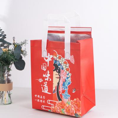 China Food Delivery Carry Sac Cool Thermal Vacuum Waterproof Hot Cold Box Set To Keep Food Delivery Insulated Bag Insulated Catering Bag for sale