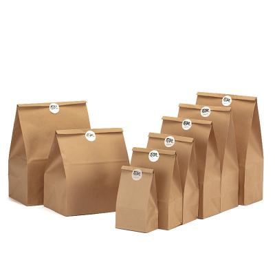 China Recyclable Custom Paper Food Bag Luxury Paper Shopping Bag Paper Bags With Printing for sale