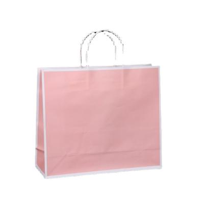 China Custom Small Recyclable Paper Pouch Kraft Paper Bag Customized Paper Bag Shopping Bags for sale