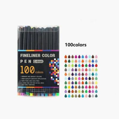 China Not Easy To Fade Fabric Watercolor Markers Pens For Draw Fabric Edges And Outline Frame for sale