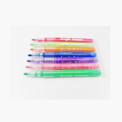 China Not Easy To Penetrate Pen Holder Fiber Minimalist Seed Not Easy To Penetrate Colorful Art Marker Pens for sale