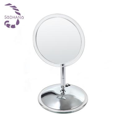 China High Quality Desktop Mirror Factory Direct Sales Double Sides Surround LED Desk Lighted Cosmetic Mirror for sale