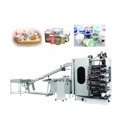 China Hotels Automatic Six Color Curved Outdoor Plastic Cup Printing Machine Offset Printers for sale