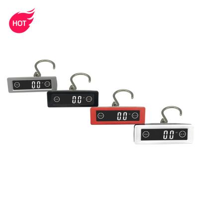 China Weight Measuring 50kg Balance Handheld Travel Weight Hook Scale Compact Electronic Hanging Luggage Scale for sale