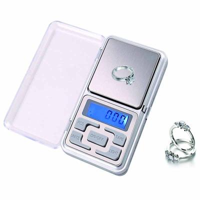 China Weighing Stainless Steel 500g 0.01g Mini Digital Jewelry Diamond Pocket Scale for sale