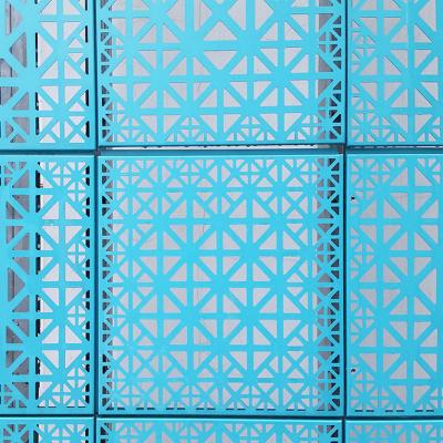 China China Modern Architectural Perforated Aluminum Metal Facade Cladding Panels for sale