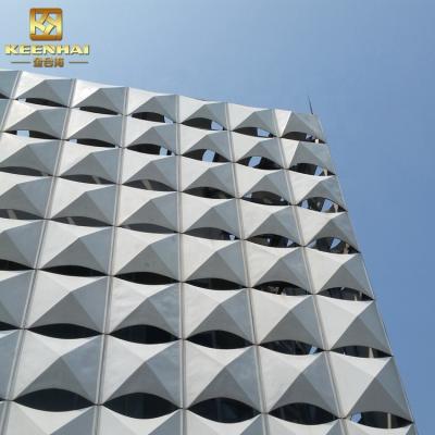 China Environmentally Friendly Exterior Aluminum Facade Panel Powder Coated Facade Online Buying Cladding Panel for sale