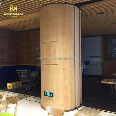 China Decorative Interior Decoration 304 Stainless Steel Column Cladding Covers for sale