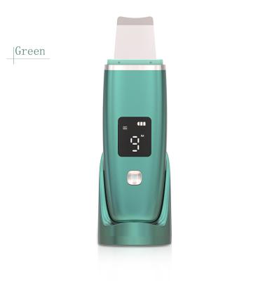 China Beauty Care Skin Scrubber Personal Care Skin DEEP CLEANING Dead Scrubber Peeling Deep Cleaning Waterproof Ultrasonic Ion Skin Scrubber for sale