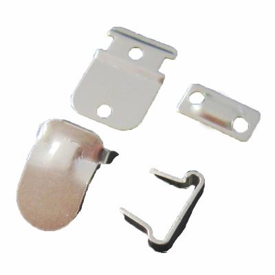 China Nickel Free Brass Material Pants Hook And Bar With Two Terminals For Pants for sale