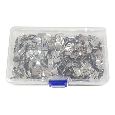 China Longest Flexible Shoe Buckle Stainless Steel Flower Shoe Clips Include 200 Pieces One Box Craft Buckles Empty Shoe Clip for sale