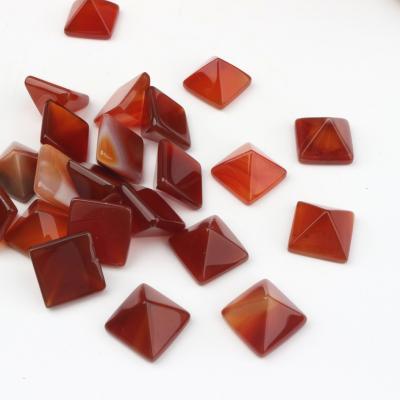 China Genuine Quality Crystal Pyramid Healing Decoration from Crystal Pyramid Bulk Dealer Of Europe's Latest Red Agate for sale