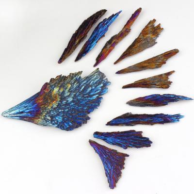 China Wholesale China Aura Raw Crystal Rough Stone Titanium Blue Kyanite Rough Stone For Healing for sale