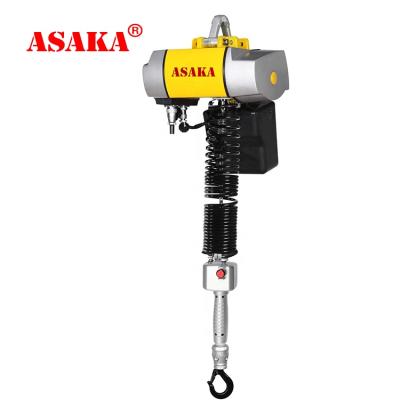 China 150kg 220v mini micro easy portable hoist smart mini small electric chain hoist with outrigger function for sale