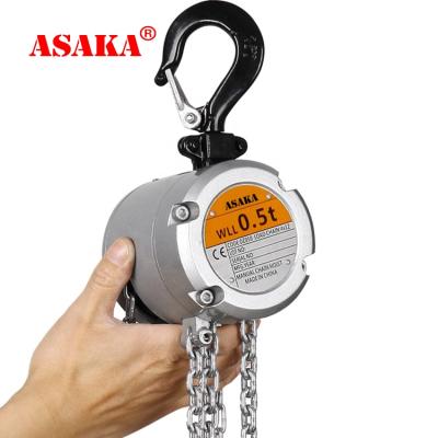 China Hot Selling Manual Type 250kg Manual Chain Crane Hoist Grade G80 Manganese Steel Chain Hoist Block Lifting Chain Block for sale