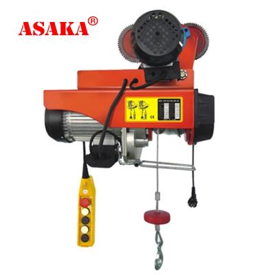 China Chinese Supplier Hotels Small 220V Pa250 Pa500 Kg Pa500 1000 Kg Mini Motor Wire Rope Electric Cheap Pa Portable Hoist for sale