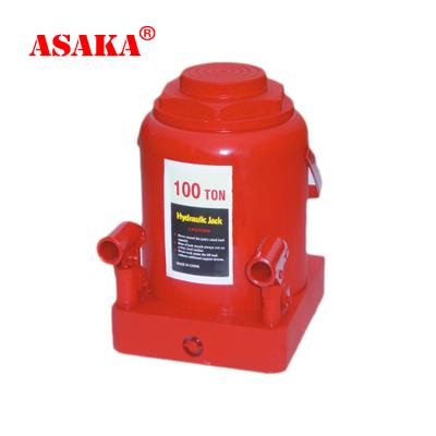 China Lifting Tools Hot Sale And Best Price Vertical Hydraulic Jack 100 Ton Hydraulic Bottle Jack Powerful for sale