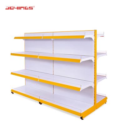 China Double Sided Double Sided Commercial Gondola Display Shelving For Supermarket Pharmacy Store Cosmetic Store for sale