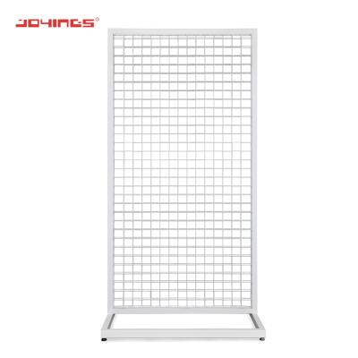 China Classic Floor Standing Wire Grid Single Side / Double Sided Umbrella Display Rack Retail Shoe Display Rack for sale