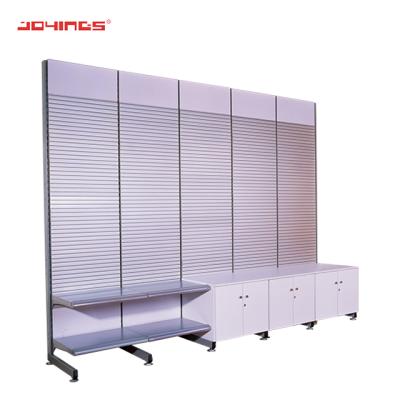 China Other Double Sided Aluminum Slatwall For Retail Billboard for sale